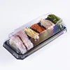 Customized Plastic Blister Food Sushi Tray With Lid