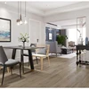 2019 pvc material and indoor usage interlocking plastic garage flooring tiles lvt floor with ixpe foam luxury vinyl plank