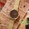 Christmas Day best gift real solid wood wrist watch for mens and women with private label,eco-friendly material