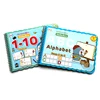 Professional educational sprial book for child fancy preschool learning writing wipe and clean book