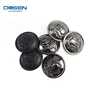 Vogue style durable engraved logo sewing buttons for clothing