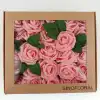 3" Latex Foam Rose Flowers wholesale DIY Kissing Ball Wedding Centerpiece party decor gift wrapping favors #52187