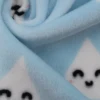 Polyester/Spandex Lovely Printed Fabric Double Brushed Super Soft Spandex Velvet Fabric for Baby