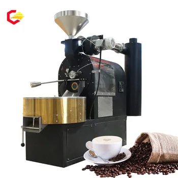 Commercial Hot Air Drum Coffee Roaster With Data Logger - Buy ...