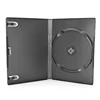WHOLESALE STANDARD 14MM SINGLE Black CD DVD VCD CASE FOR ULTRA THIN ONE DISC DVD BOX