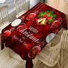 3d Tablecloth Digital Printing Christmas Polyester Waterproof Table Cloth for Wedding Party Table Cover