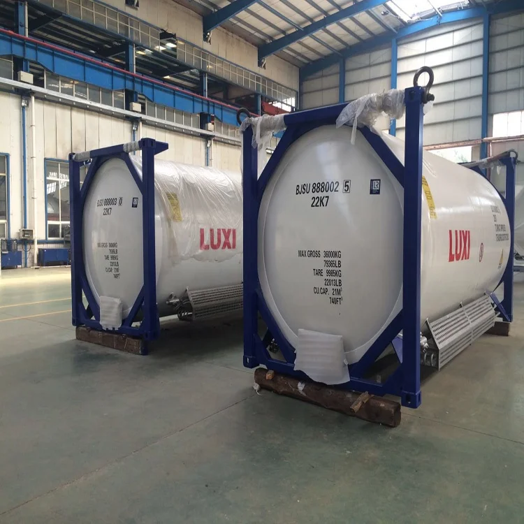 
2019 hot sale of 20ft tank container under standard of IMDG, EN13530, ISO1496-3 