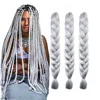 wholesale 82inch 165g synthetic ombre color jumbo braid expression braiding hairsynthetic fibre jambo braid hair with different
