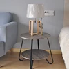 Hot Sale Metal MDF Material Customized Color Indoor Tea Table Furniture