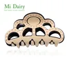 Wholesale Special Price Solid Color Acetate Acrylic Hair Claw With Stones