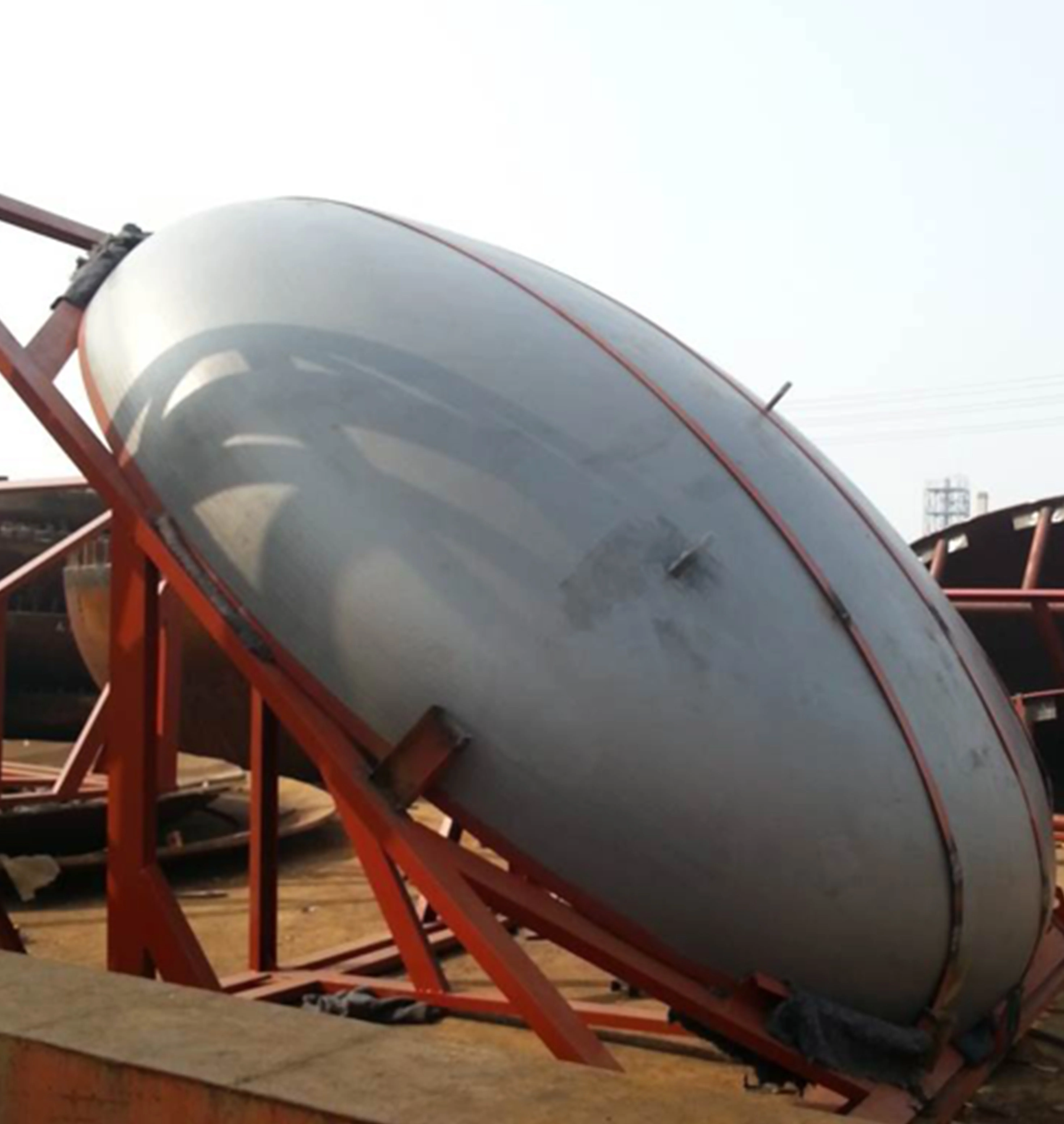 用于压力容器罐的不锈钢椭圆形椭圆头 eha 5600*24   5毫米 q345r   s