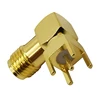 Wholesale Right Angle SMA Female JackSolder PCB Mount RF Connector Adapter