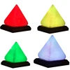 Small pyramid shape Himalayan LED Salt Lamps
