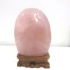 Natural Rock High Polishing Rose Quartz Crystal Rough Stone, Free Form For Decoration/Gift,Healing Stone