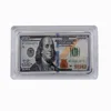 Custom Factory American World Paper Money 100 Dollar Gold Bar Creative Metal Gifts American Bar Collection