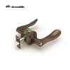 High Quality Beautiful Zinc Alloy Interior Tubular Privacy Door Lever Lock Knob
