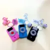 Hot fashion key chain camera bags hang web celebrity pendant doll machine key chain keychain ring
