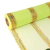 Hot sale simple design decorations snow mesh for flower wrap