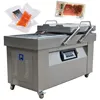 Commercial food grade double chamber vacuum packager machine DZ-500 2SB, maquina vacume packing machine to Portugal