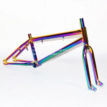 oil slick bmx bike frame