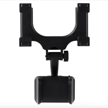 Cell Phone Holder,360 Degree Car Rearview Mirror Mount Truck Auto