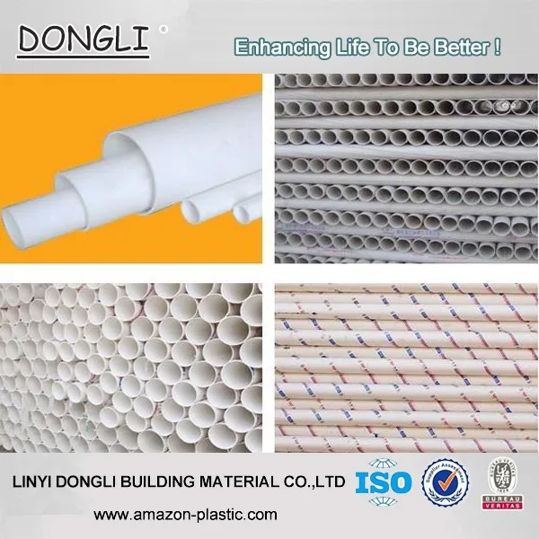 Supply Hard Pvc Plastic Pipe Underground Water Flow Pvc Pipe For Sale