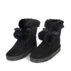 Factory Price Custom OEM Snow Boots Bow and Hairball Decoration Women Girl Boots Shoes for Snow