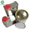 Hot sale customizable chemical supplies tinplate can with plastic handle