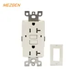 Full brass 125V gfci receptacle with face plate 20 amp high quality wholesale price