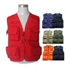 Men's multi pockets Cargo waistcoat vest for fishing climbing shooting photography Hooking fisherman Journalist Vest