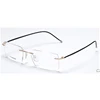 Ready stock 2019 Rimless Titanium optical glasses high quality titanium optical frame no moq bicycle sun glass Frames