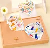 New baby boys girls bibs saliva towel newborn bandana triangle head scarf cute