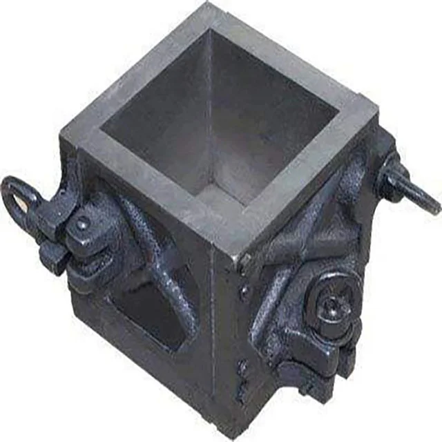
High Quality Concrete Cast Iron Cube Test Mould 