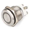 CE ROHS 16mm IP65 Waterproof metal 5v dual led color illuminated pushbutton switch with screw terminal