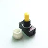 Latching Reading Lamp Switch With Yellow Mini Push Button
