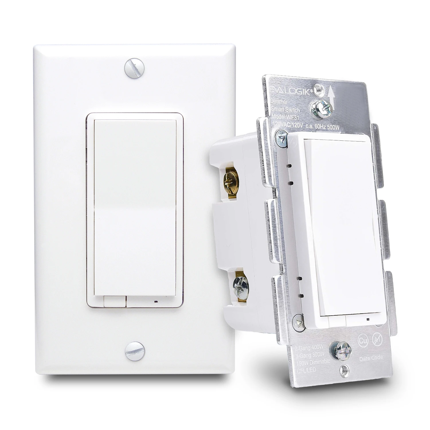 EVA LOGIK smart switch home automation dimmer light control wall switch 220v uk