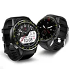 2019 Promotion Circular MTK2503 GPS Compass Heart Rate Smartwatch 480 mAh Battery F1 Smart Phone Watch