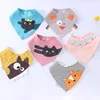 Baberos infant triangles bibs drool bandana baby girls accessories lovely animals bibs