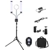 Photo/Studio/Phone/Video professional Led Ringlight with Filter Mirror Tripod Stand Led Lamp Ring Light for photography light