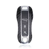 Carbon PVC Silicone Car key Case Cover for Porsche