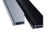 custom factory silver anodized extruded aluminum solar module frame