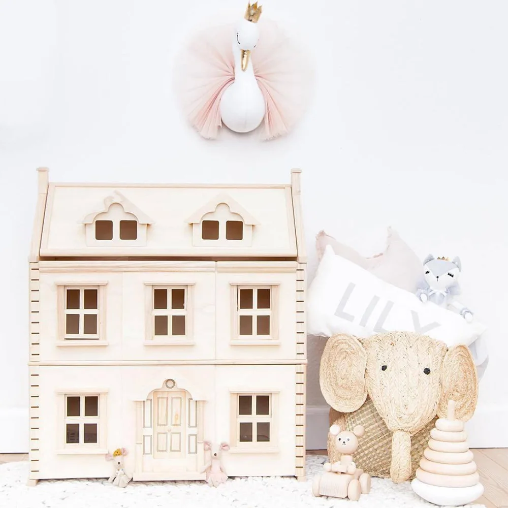 
Children room scene decorates classic stage property nordics style log multilayer house modelling receives store content ark 