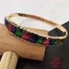 Xuping hot sale fashion zircons women jewelry 18k gold bracelet bangle