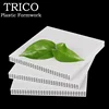 15mm White color Plastic Construction Template Sheet For Concrete