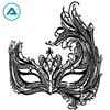 Sheet Metal Black And White Masquerade Masks Cutting Processing