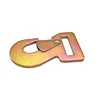 Metal steel zinc plated twisted snap hook for hanging products