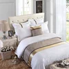 Silk satin quilt bed scarf flag/bed throw