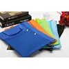 custom A4 Size zipper documents bag canvas multi-pockets portable bag