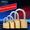 Globe Best Quality Tri-Circle Cisa/Abus/Solo/Yeti Custom 32mm 40mm 50mm 60mm Steel Shackle Safety Brass Padlock with Master Key