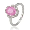 15327 Promotion Price Canton Fair Hot Sell Xuping elegant ladies jewelry simple design ice stone finger gemstone ring